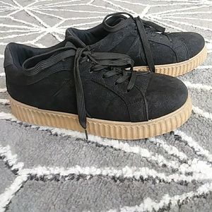 Qupid Platform Creeper Sneakers